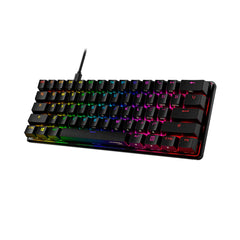 A Photo Of HyperX Alloy Origins 60 Red Switch - Wired Mechanical Gaming Keyboard | 4P5N4AA#ABA