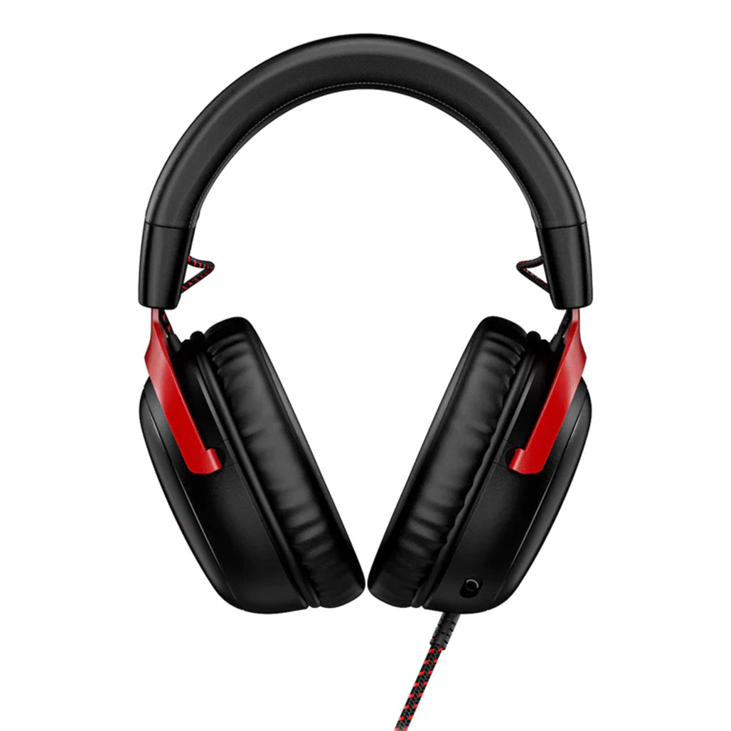 A Photo Of HyperX Cloud III Wired Gaming Headset - Black/Red | 727A9AA