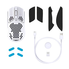 A Photo Of HyperX Pulsefire Haste Wireless Gaming Mouse - White | 4P5D8AA