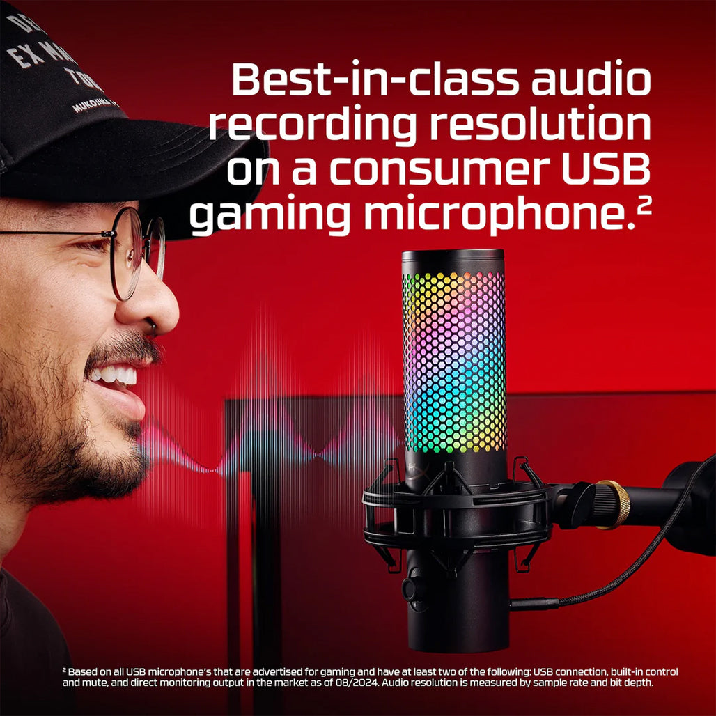 A Photo Of HyperX QuadCast 2 S - ARGB USB Microphone