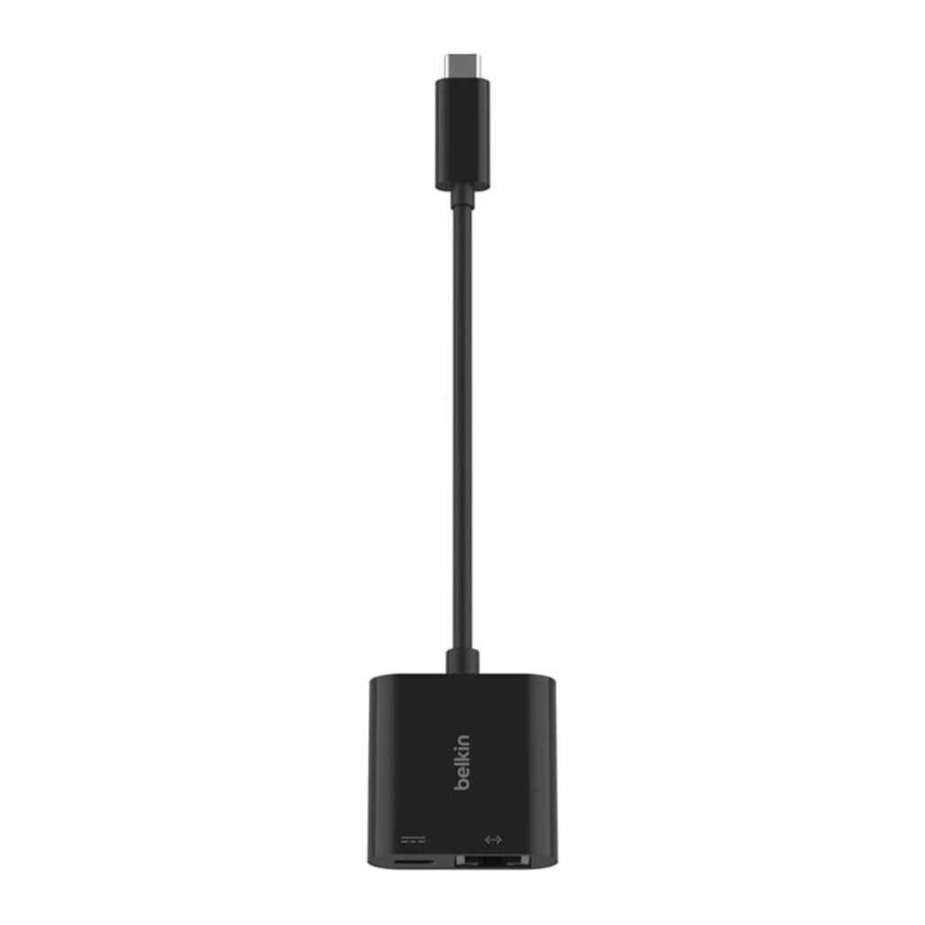 A Photo Of Belkin USB-C to Ethernet with Charge Adapter 100W