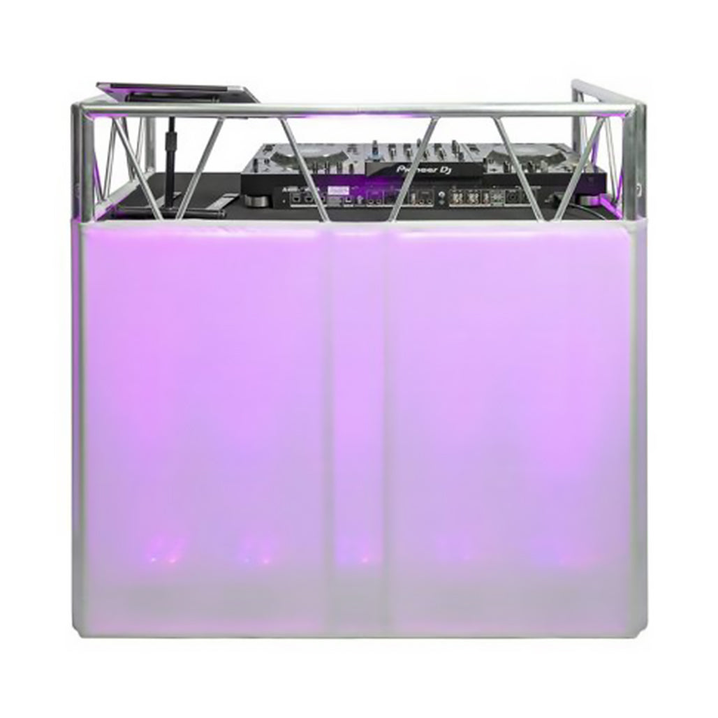 A Photo Of Headliner Indio DJ Booth – Portable and Versatile for Mobile DJs and Small Venues