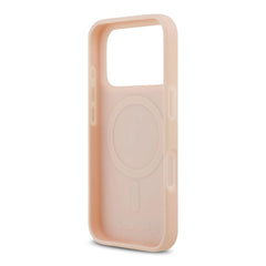 A Photo Of Karl Lagerfeld MagSafe PU Leather Case with Debossed Logo for iPhone 17 Pro Max