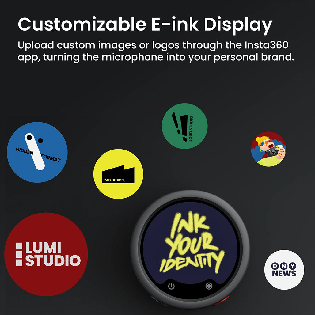 A Photo Of Insta360 Mic Pro Wireless Microphone (2 TX + 1 RX)
