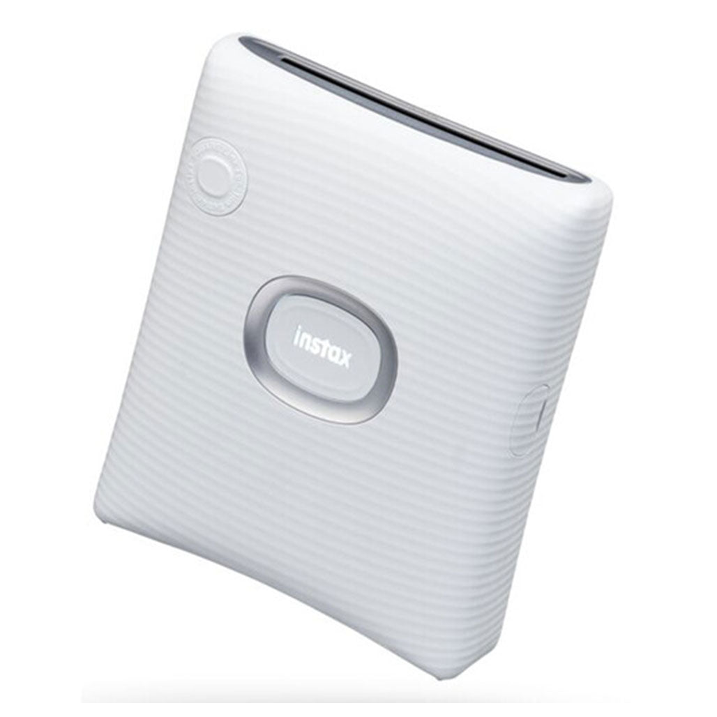 A Photo Of Fujifilm Instax Square Link Smartphone Printer - White, AR Effects, High-Speed Printing