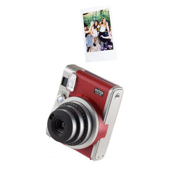 A Photo Of Fujifilm Instax Mini 90 Neo Classic - Instant Camera - Red