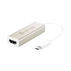 A Photo Of J5Create USB-C to 4K HDMI™ Adapter JCA153 - High-Resolution Display Connector for MacBook®, Chromebook™, and PCs