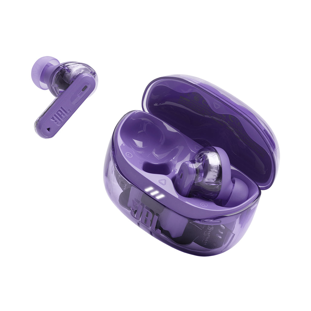 A Photo Of JBL Tune Beam 2 Ghost Edition - True Wireless Earbuds with Adaptive Noise Cancelling