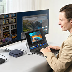 A Photo Of J5Create JCD3198 USB-C Dock Dual 4K HDMI