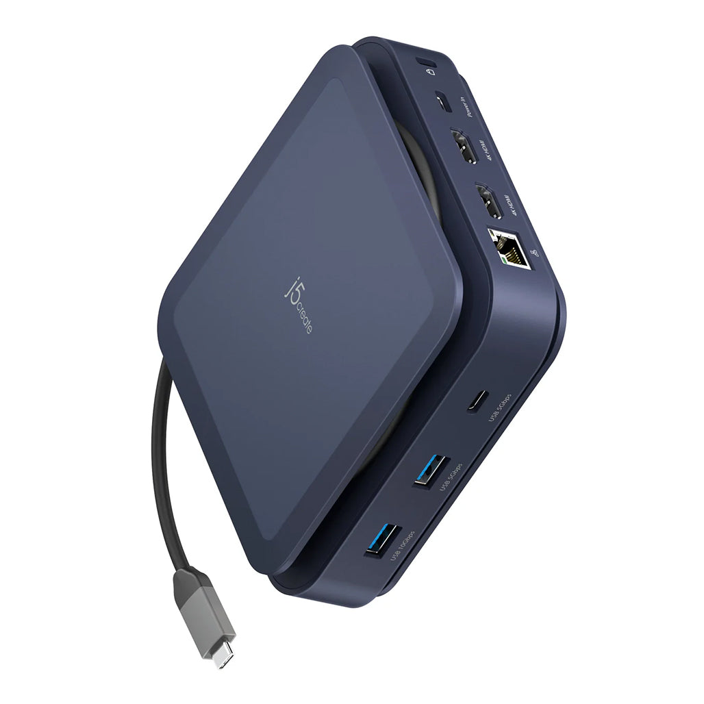 A Photo Of J5Create JCD3198 USB-C Dock Dual 4K HDMI