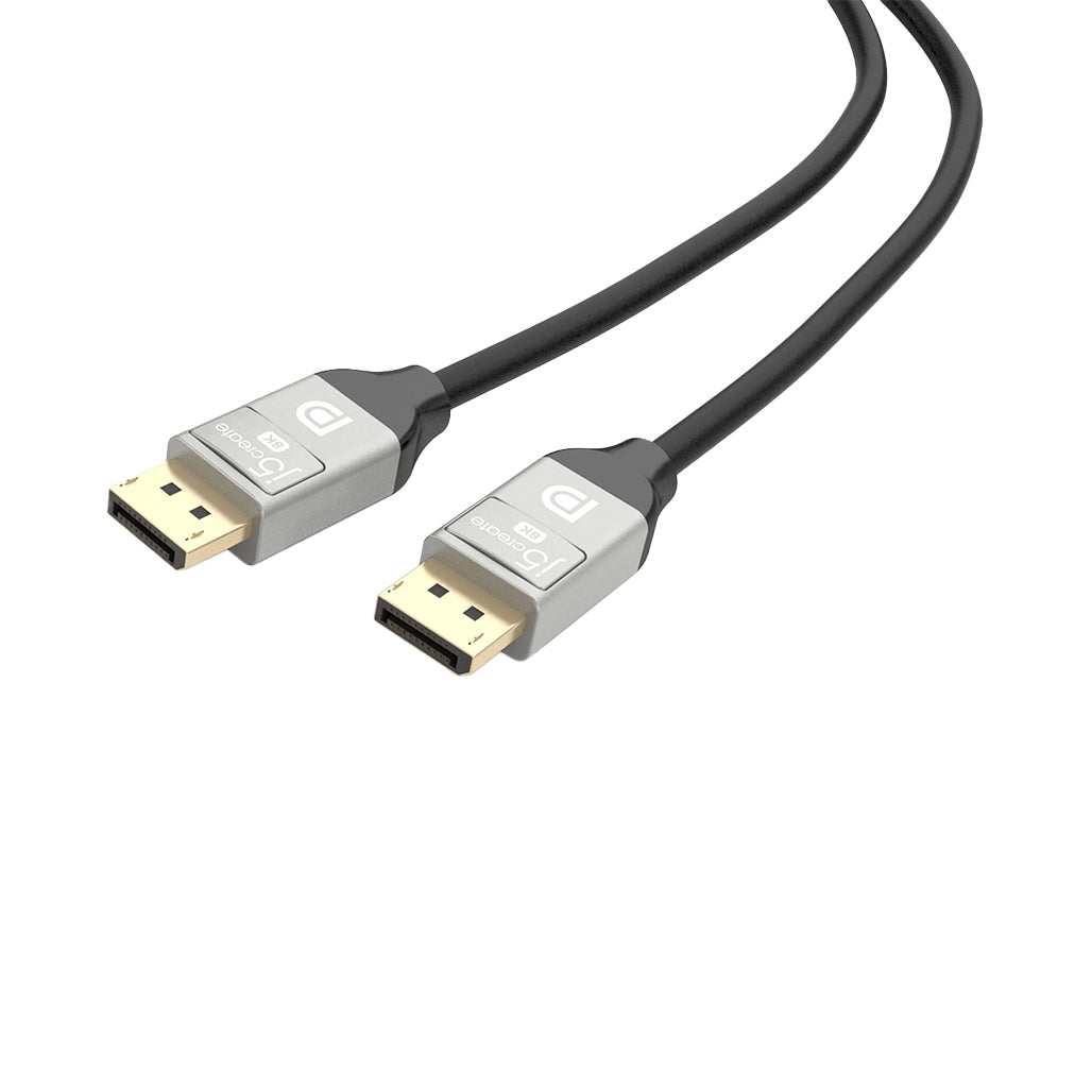 A Photo Of J5Create 8K DisplayPort™ Cable - JDC43 | High-Performance 8K Video Support & Enhanced Durability