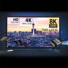 A Photo Of J5Create Ultra High Speed HDMI Cable JDC53 - 8K @ 60Hz, 48Gbps, Gold-Plated Connectors