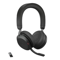 Jabra Evolve2 75 UC Wireless Headset USB-A Stereo
