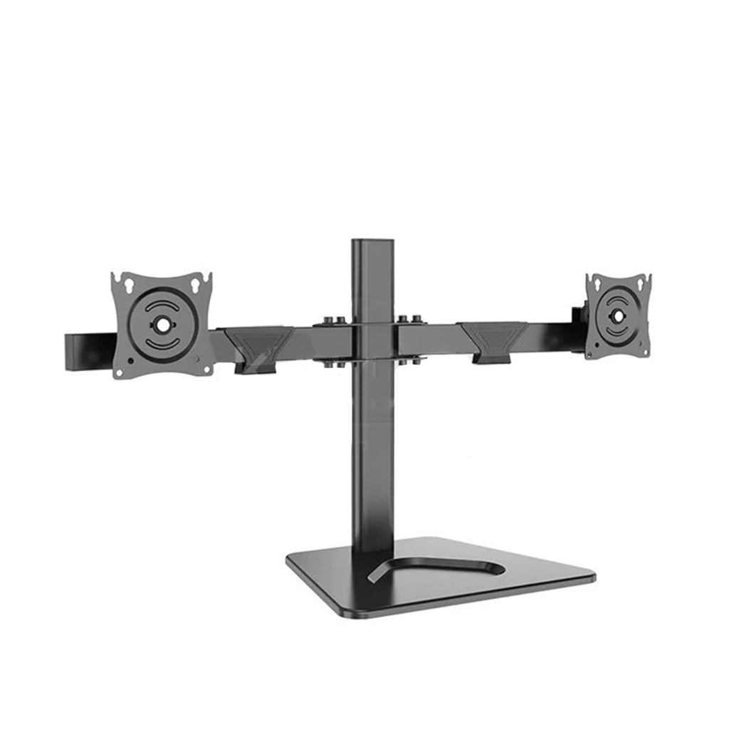 A Photo Of KALOC DZ220T Dual Monitor Arm – Adjustable Horizontal Stand for 17-27 Inch Screens