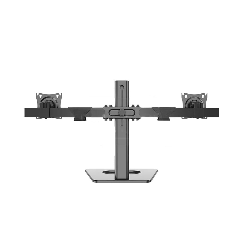 A Photo Of KALOC DZ220T Dual Monitor Arm – Adjustable Horizontal Stand for 17-27 Inch Screens