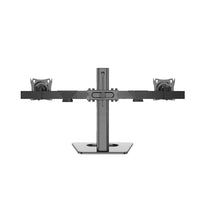 KALOC DZ220T Dual Monitor Arm – Adjustable Horizontal Stand for 17-27 Inch Screens