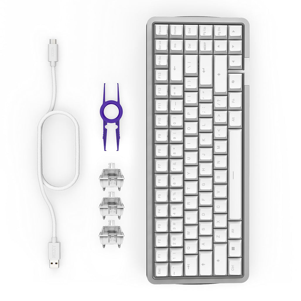 A Photo Of NZXT Function Elite MiniTKL Gaming Keyboard