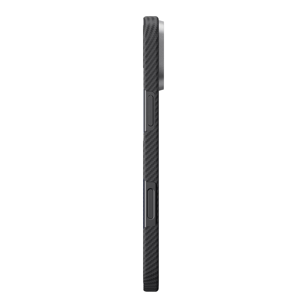 A Photo Of Pitaka Ultra-Slim Case for iPhone 16 Plus – Black/Grey