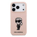 A Small Photo Of Karl Lagerfeld Liquid Silicone Case with Karl Sketch for iPhone 17 Pro's Color Variant