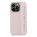 A Small Photo Of Karl Lagerfeld Saffiano Leather Hard Case for iPhone 16 Pro Max - Premium Protection with Iconic Elongated Logo Design's Color Variant