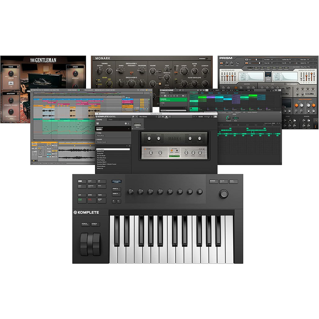 A Photo Of Native Instruments KOMPLETE KONTROL A-Series – Streamlined MIDI Keyboard Controller