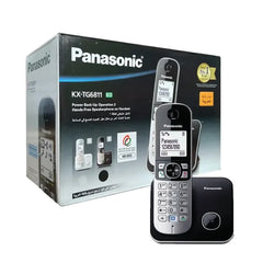 A Photo Of Panasonic KX-T6811 Cordless Phone with Answering Machine