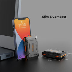 A Photo Of K&F Concept Memory Card Case – 25-Slot Shockproof Storage for SD, CF, CFexpress, Micro SD, SIM Cards