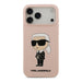 A Small Photo Of Karl Lagerfeld Liquid Silicone Case with Ikonik NFT Logo for iPhone 17 Pro Max's Color Variant