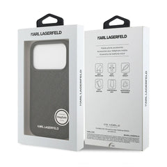 A Photo Of Karl Lagerfeld MagSafe PU Leather Case for iPhone 17 Pro