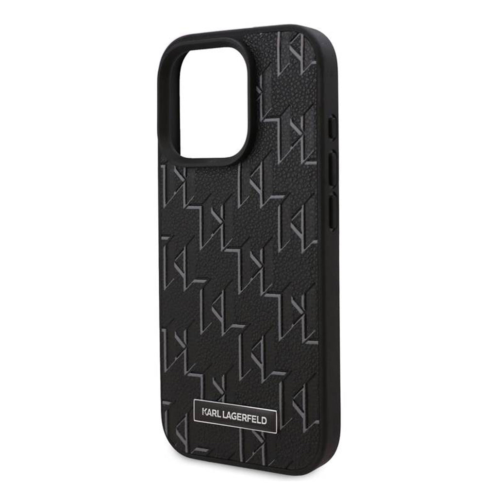 A Photo Of Karl Lagerfeld PU Hard Case for iPhone 16 Pro Max – Stylish Protection with Premium Design