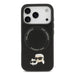 A Small Photo Of Karl Lagerfeld PU Leather Case with Karl & Choupette Head Pins for iPhone 17 Pro Max's Color Variant