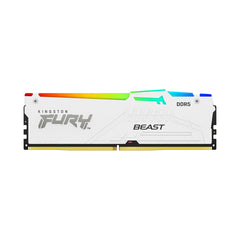 A Photo Of Kingston FURY Beast DDR5 RGB 5600MT/s White – KF556C40BWA
