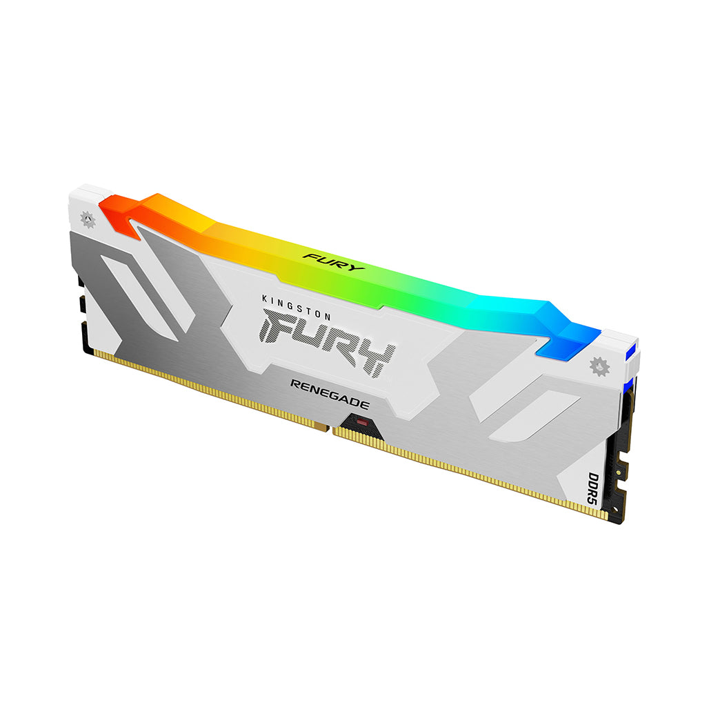 A Photo Of Kingston FURY Renegade RGB DDR5 6400MT/s White – KF564C32RWA-16
