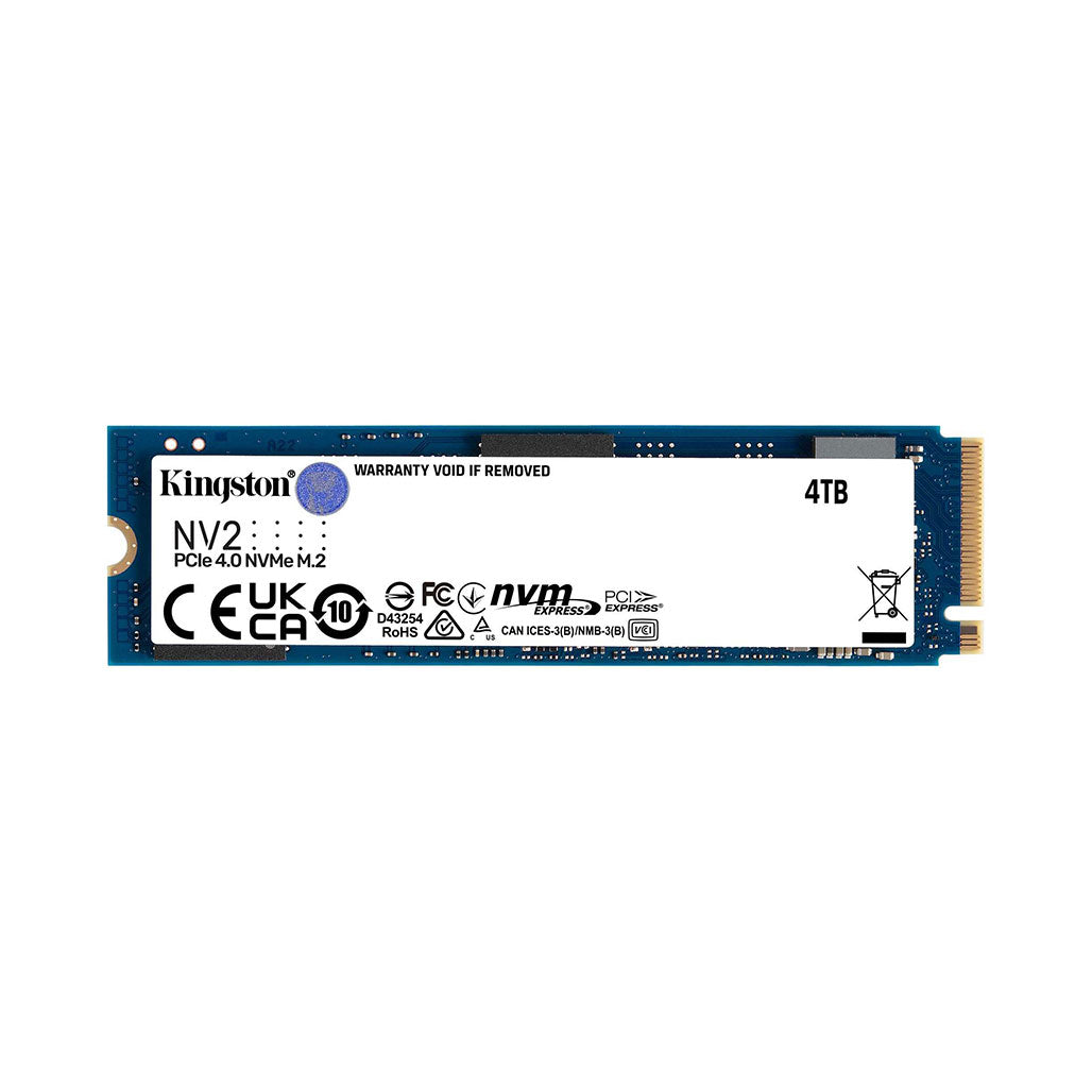 A Photo Of Kingston NV2 PCIe 4.0 4TB NVMe SSD – Unmatched Storage and Performance for Advanced Systems