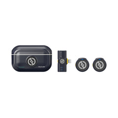 A Photo Of Hollyland LARK M2 Wireless Microphone – Lightweight 9g, 40-Hour Battery, ENC Noise Cancellation, 300m Range, Multi-Device Compatibility