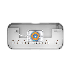 A Photo Of LDNIO SN5311W Management Power Strip Box with Wireless Charging – Multi-Function Surge Protector