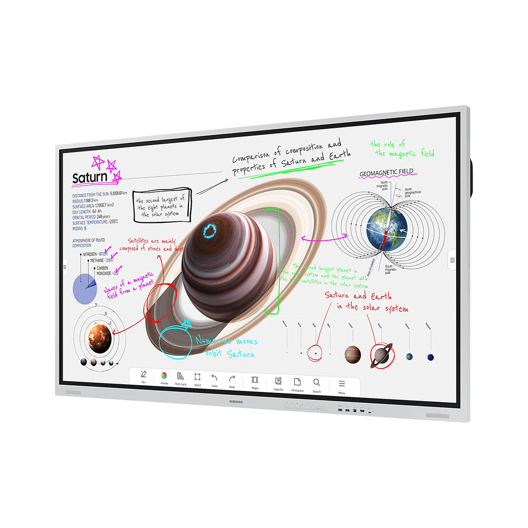 A Photo Of Samsung Flip Pro WM85B Interactive Display