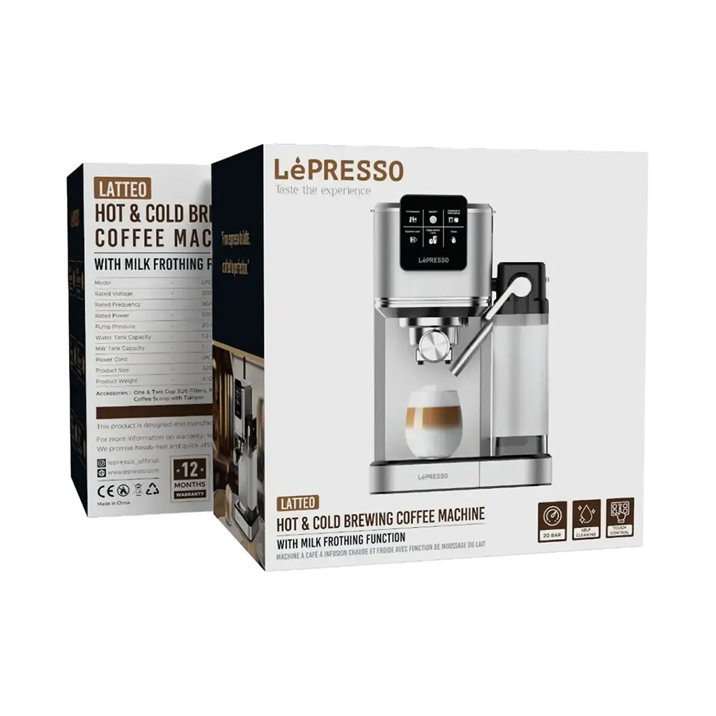 A Photo Of LePresso Latteo Hot & Cold Coffee Machine with Milk Frother