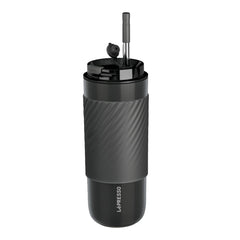 A Photo Of Lepresso Thermal Tumbler with Infusion Filter - 520ml Stainless Steel Insulated Bottle with Reusable Straw