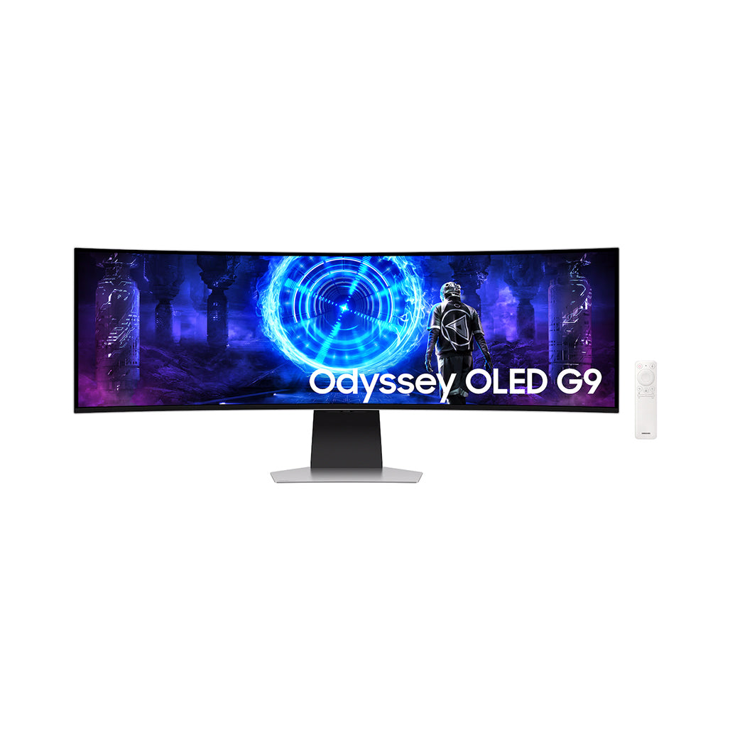 A Photo Of Samsung Odyssey OLED G9 49” Curved Gaming Monitor G95C
