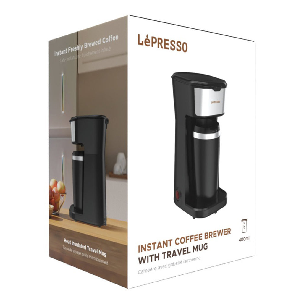 A Photo Of LePresso 450W Coffee Maker with Travel Mug