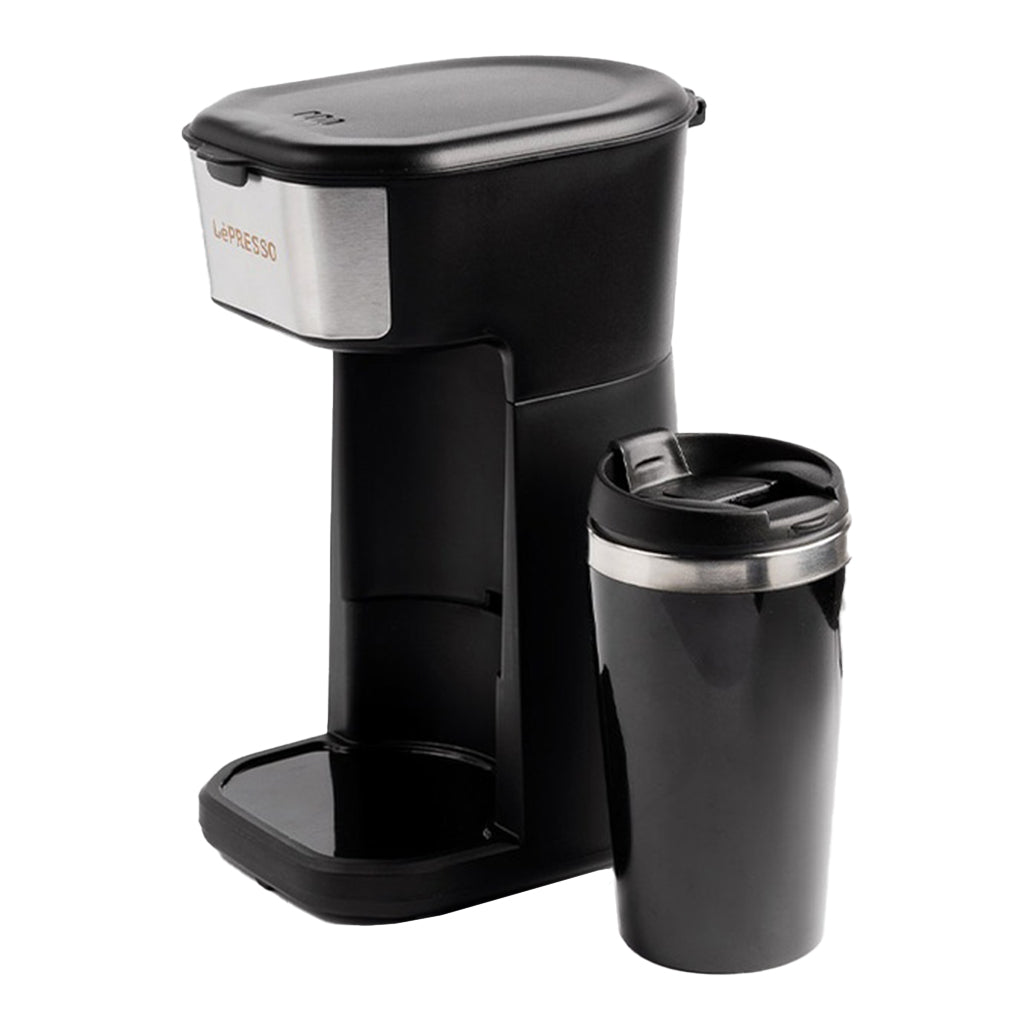A Photo Of LePresso 450W Coffee Maker with Travel Mug