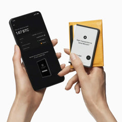 A Photo Of Ledger Stax - Secure Touchscreen Hardware Wallet