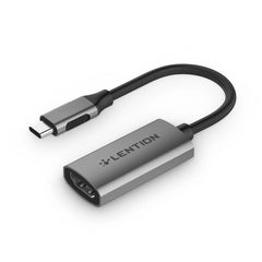 A Photo Of Lention USB-C to HDMI Adapter (CB-CU607H) | 4K@60Hz, Audio & Video Transfer, Compatible with MacBook Pro, iPad Pro