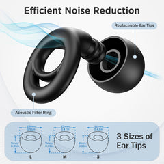 A Photo Of Link Dream Silicone Sleep Ear Plugs 28dB Noise Cancelling Reusable Earbuds