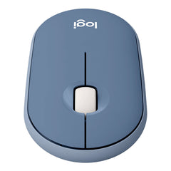 A Photo Of Logitech 910-006753 Pebble M350 - Blueberry - Slim Portable Wireless Mouse