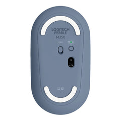 A Photo Of Logitech 910-006753 Pebble M350 - Blueberry - Slim Portable Wireless Mouse