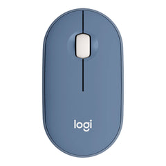 A Photo Of Logitech 910-006753 Pebble M350 - Blueberry - Slim Portable Wireless Mouse