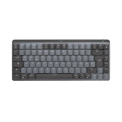 A Photo Of Logitech 920-010782 MX Mechanical Mini - Wireless Keyboard - Clicky Low-Profile Mechanical Keyboard with Smart Illumination