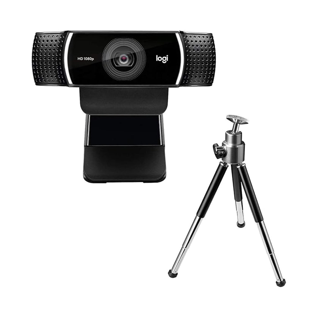 A Photo Of Logitech Pro Streamer Pack - Blue Yeti USB Microphone & C922 Pro HD Webcam